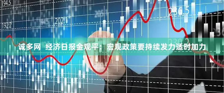 诚多网  经济日报金观平：宏观政策要持续发力适时加力
