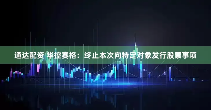 通达配资 华控赛格：终止本次向特定对象发行股票事项